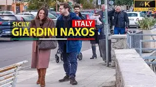 🇮🇹 Giardini Naxos, Sicily Italy | walking tour (4 min)