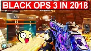 80+ KILLS IN 5 MINUTES IN SOLO TDM...(Black Ops 3 in 2018)