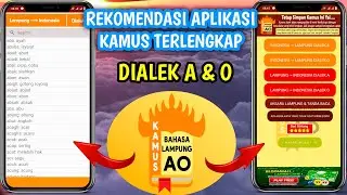 Kamus Bahasa Lampung Lengkap Dialek A dan O Beserta Artinya