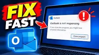 How to Fix Outlook Not Responding in Windows 11/10 | Outlook Freezing & Crashing 2026