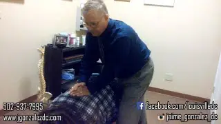Chiropractic Adjustment by Louisville Chiropractor Dr. Jaime Gonzalez