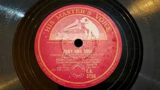 Body And Soul. Perry Como. HMV 78rpm Shellac Record from 1949