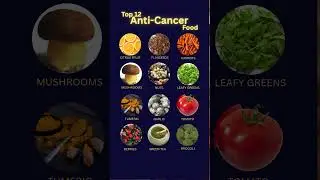 Top 12 Anti-Cancer Foods 🍇🥦 | Natural Foods That Help Fight Cancer