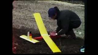 Slope Flying with Dandy from Graupner - Sass Pordoi 1979, Teck, Wiesbaden area
