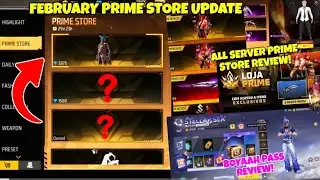 February prime store update & boyaah pass review and others things #freefire #ajjubhaii  #raistar 
