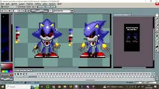 Sonic.exe Multiversal Catastrophe: Speedpaint of Metal Sonic (Time Paradox emote)
