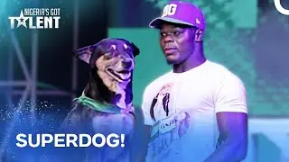 Dog Trainer Mezmerizes the Audience | Nigeria's Got Talent