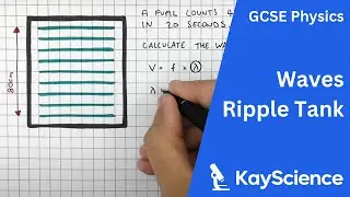 Физика на уровне GCSE – Практическое занятие по волнообразным явлениям в резервуаре с рябью