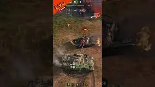 Astron-FL Can Burning Action World of Tanks #wot #shorts
