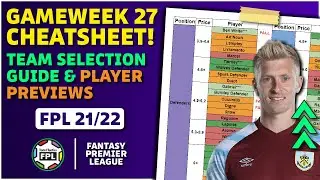 Шпаргалка по FPL GW27: предварительный просмотр и руководство по выбору команды | Советы по Fantasy Premier League 21/22