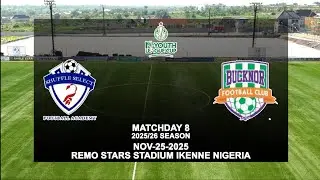 Shuffle Select FA vs Bucknor Fc MD 8 NYouth League 2025/26 Season 