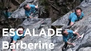 Escalade falaise Barberine Vallorcine Chamonix Mont-Blanc montagne