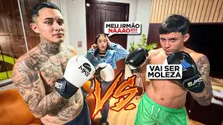 MEU NAMORADO LUTADOR DESAFIOU MEU IRMÃO...