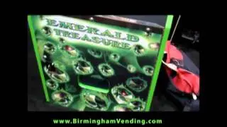 Fun Company Emerald Treasure Coin Pusher by Birmingham Vending.flv