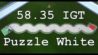 [Former WR] TrackMania United Forever - Puzzle White in 1:28 by DarkLink (58.35 IGT)