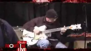Fender at NAMM 2008 | Steve Hunter on a Gretsch White Falcon | Fender