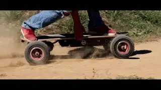 Skate &eacute;lectrique tout terrain - Cross 1000v4