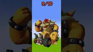 Powerful Bowser Pixel Art 🔥💥🏋️&zwj;♂️ #shorts #youtubeshorts #viral #trending