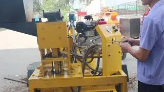 M7MI Single Twins diesel movable clay brick making machine lowest price