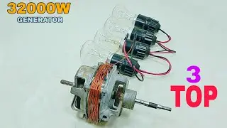 Top3 Free Energy Generator 240V 32000w Magnetic copper coil Electricity Energy project