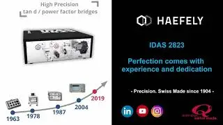 HAEFELY- Pioneers in Tan d / power factor & capacitance measuring bridges for over half a century!