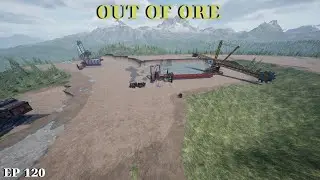 out of ore forest hill project cutting benches with the baggers baggers