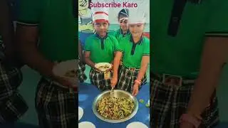 Sprout Activity in school....#cooking child #food #recipe #lovely kids