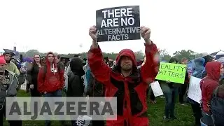 Thousands protest across US on Earth Day