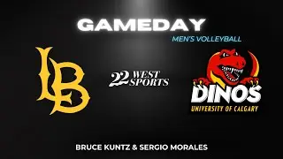 Long Beach St vs Calgary Men's Volleyball - 22 West Sports