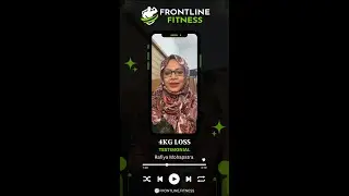 Satisfied client | Meet Ms. RAFIYA  MOHAPATRA  | WEIGHT LOSS | ONLINE PROGRAMME |@frontline.fitness