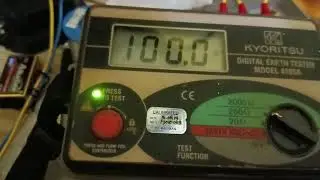 kyoritsu 4105A setelah kalibrasi unit