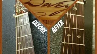 Fretboard Inlay Repair