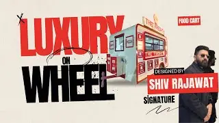 Unveiling the Ultimate Luxury Food Cart | Aesthetic Design + Premium Build #foodcart #foodtrailer
