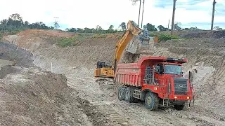 Tutorial Loading Tanah Pakai Excavator 