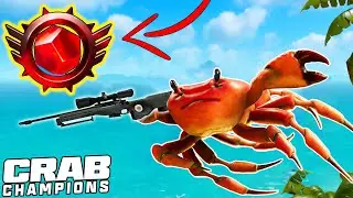 PUSHING FOR MY FIRST RUBY RANK! | 🦀 Crab Champions Gameplay