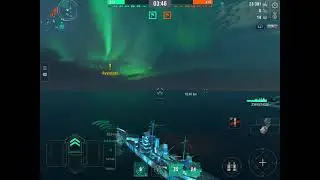 USA WICHITA CRUISER - WORLD OF WARSHIPS BLITZ &ndash; FULL MATCH  (No Commentary)