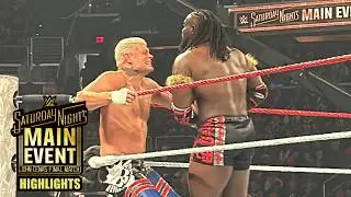 Cody Rhodes vs Oba Femi | WWE Saturday Night's Main Event Highlights Dec 13 2025