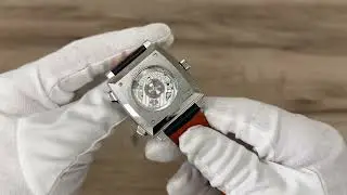 TAG Heuer Monaco Gulf CAW211R.FC6401 chronograph watch with caliber 11