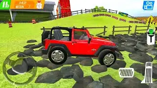 4x4 Roofless JEEP - Performance Cars Drive On Trial Tracks - Android Gameplay