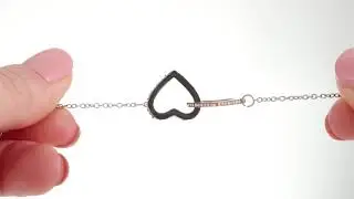 Interlocking Hearts Necklace Product Video 1