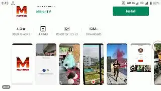 Use the mitron app and make a your video