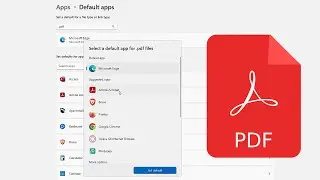 How To Change Default PDF Reader in Windows 11