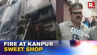 Uttar Pradesh: Massive Fire Reported In Kanpur's Sweet Shop; 2 People Dead, 1 Injured