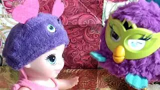 A talking Owl-ee I Meet Pinky's new friend I Baby talk for little ones I Magical talking Owl