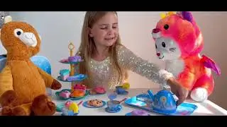 ❄️Frozen Elsa Princess Afternoon Tea Playset | Kids Pretend Play Toy with Carrying Case