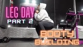 Leg Day Booty Building Workout   How I Grew My Glutes   Glute Building   Bulking Season   Part 2