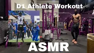 D1 College Athlete Workout ASMR (public ASMR)