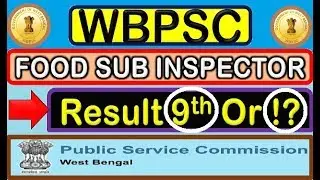 FOOD SI RESULT UPDATE OF WBPSC WITH CUT OFF ANALYSIS FOOD SUB INSPECTOR RESULT OUT
