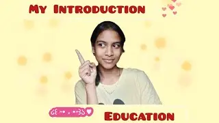 This is my introduction video...🙂✨. I really hope you all will like it ...🌷