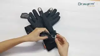 Перчатки с подогревом G22+ Dr.Warm, беспроводные, водонепроницаемые